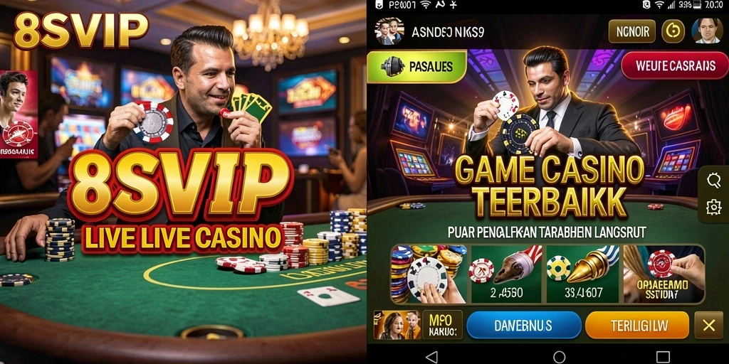 Gameplay langsung yang mendebarkan di aplikasi 8SVIP.