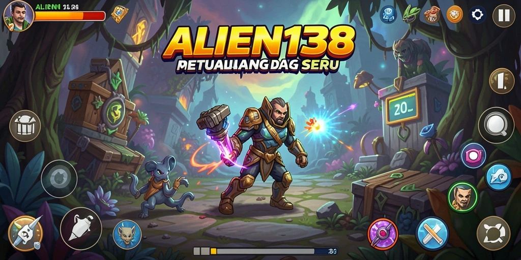 Tampilan gameplay seru dalam ALIEN138 dengan rintangan menantang.