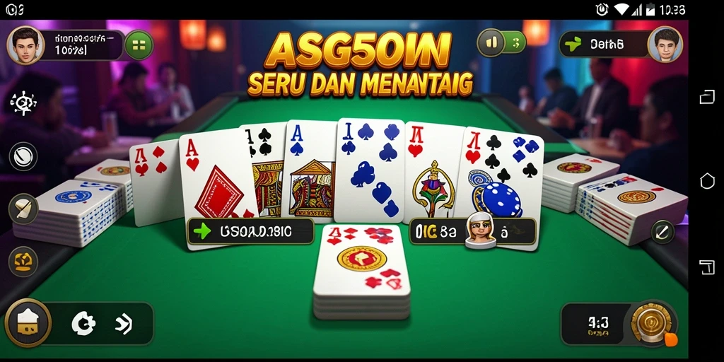 Tampilan gameplay seru di ASG55 dengan pemain mengadu strategi.