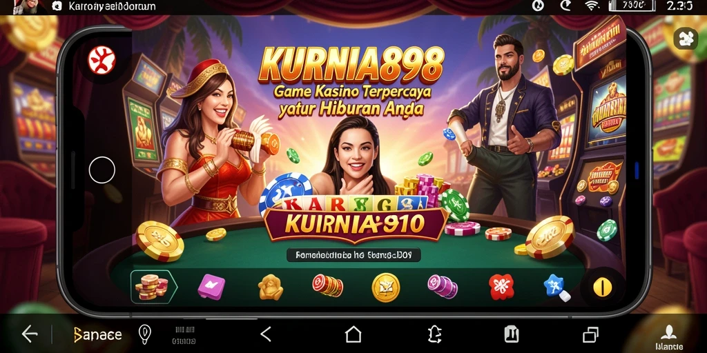 Tampilan gameplay Kasino yang seru dan mengasyikkan di KURNIA898.