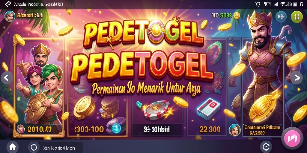 Tampilan menarik dari gameplay <strong>PEDETOGEL</strong> yang seru dan menantang.